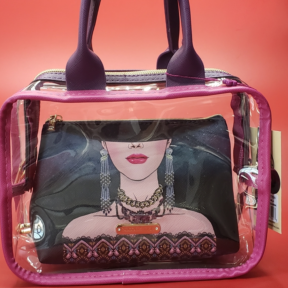 Nicole Lee Make up travel bag cross body